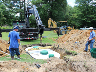 Residential Wastewater Installation
